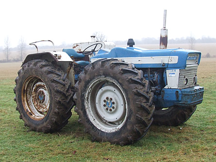 1971 Ford county tractor model 1124 #10